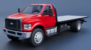 1:43 Scale 3D printed F-650 Regular  cab Tow Truck kit - Picture 1 of 5