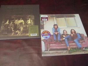 CROSBY STILLS NASH SUMMER OF 69 VERIFIED BURGUNDY RED VINYL LP + DEJA VU LP SET - Bild 1 von 1