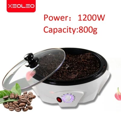 XEOLEO 800g Tostador de Café Eléctrico 1200W Automático Café Grano Panadero Foto 1 de 4