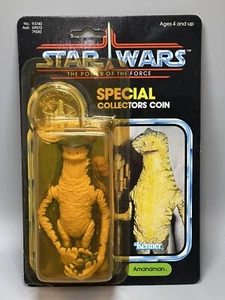 Vintage Star Wars Amanaman Special 1984 Kenner Action Figure - Yellow Plastic - Picture 1 of 18