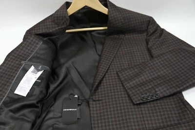 Chaqueta Blazer #211-1 Armani Emporio Armani Línea G Cuadros Talla 44 R Foto 1 de 4