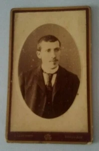 Photographie ancienne format CDV portrait d'homme GARY Bordeaux - Picture 1 of 3