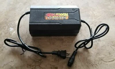 Razor Scooter 36 volt charger-36v 2.0amp Fan cooled Overvolt kit UPGRADE  - Image 1 of 4