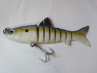 Tidal Surge Lures Maniac Mullet 4.5/" Gold//Chartreuse MS-91 Slow Sinking