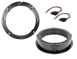 VW Volkswagen Golf Puerta Trasera Par Adaptador Altavoz Anillos Separadores Kit - Imagen 1 de 1