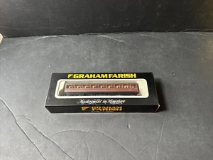 GRAHAM FARISH N GAUGE 57FT MAINLINE COACH LMS (CRIMSON LAKE) NO. 0626  V.297 - Picture 1 of 3