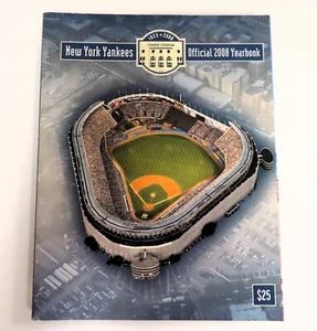 NEW YORK YANKEES Official 2008 Yearbook  LAST YEAR AT OLD YANKEE STADIUM  NM - Picture 1 of 4