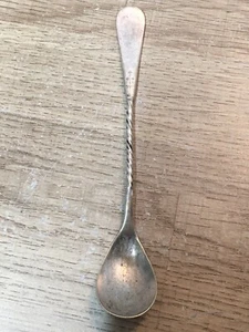 N.F. Silver Co. 1877 Collectable Spoon Niagra Falls Floral Vintage - Picture 1 of 3