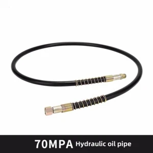 Herramienta hidráulica manguera de tubería de aceite de alta presión manguera de goma con conexión rápida ZG3/8 - Imagen 1 de 9