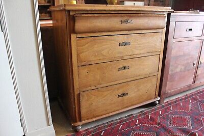 19th Century Continental Elm Four Drawer Chest • 299.99£