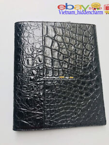Genuine Crocodile Leather Folio/Folder -Letter Size- Great Men Gift-Very Unique