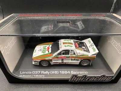 HPI 1/43 RACING 959 LANCIA 037 RALLY #6 SANREMO 1984 M.BIASION - T.SIVIERO - Immagine 1 di 4