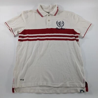 Converse One Star 1974 Red Striped Polo Size Large - Image 1 of 4