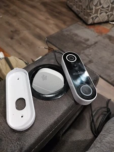 eco4life Smart Wi-Fi Video Doorbell Camera with Chime, IP65 Waterproof, 5000mAh - Picture 1 of 3
