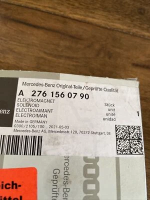 Imanes ajustadores del árbol de levas 276 156 07 90 Mercedes Benz C E CL CLS G GL ML OEM Foto 1 de 4