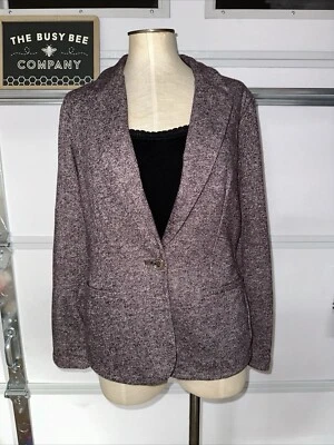 Blazer Tommy Hilfiger Mujer Un Botón Talla 12 Traje de Oficina Preppy Foto 1 de 4