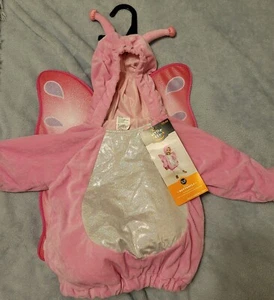 NEU MIT ETIKETT KLEINKIND ROSA SCHMETTERLINGSKOSTÜM 12-18 MONTE - Bild 1 von 8