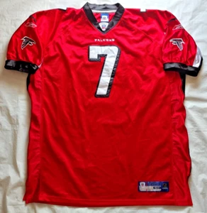 Vintage AUTHENTIC Red Michael Vick #7 Atlanta Falcons Reebok Jersey - Size 52 - Picture 1 of 8