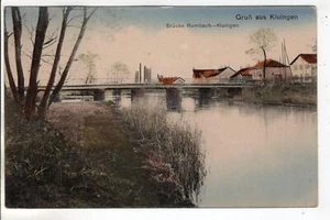 AK  Kluingen ,  Brücke Rombach - Kluingen   1914 - Bild 1 von 2