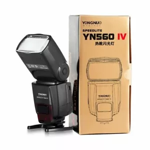 Yongnuo YN560 IV YN560IV Speedlite 2.4G Wireless Flash Speedlite for Canon Nikon - Picture 1 of 12