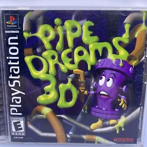 Pipe Dreams 3D (Sony PlayStation 1, 2001) PS1 GAME COMPLETE with MANUAL  V.G.!!!