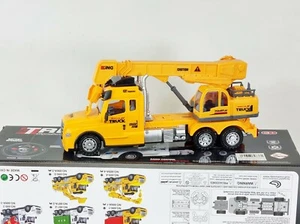 RC Digger Crane Truck Remote Control Kids Toy Excavator Controlled Construction - Picture 1 of 12
