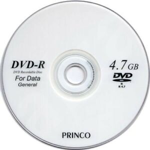 PRINCO dvd-r  25pack spindle 1-4xspeed