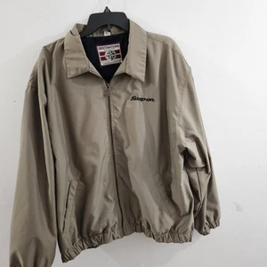 Vintage snap on destinations jacket Size XL Color Brown - Picture 1 of 16