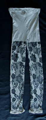 Hanna Andersson 130 140 8 10 Niñas Floral Tobillo Medias Usadas en Excelente Condición Mástil Gris Foto 1 de 2