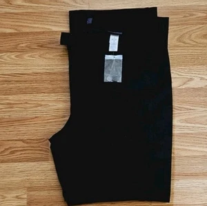 New Women's NYDJ Not Your Daughters Jean Black Knit Slim Dress Trouser Pants 20W - Picture 1 of 9