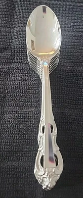 Cubiertos KING ARTHUR Supreme Japón cubiertos de acero inoxidable 8 cucharas del desierto Foto 1 de 3