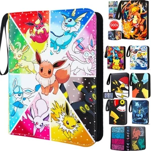 For Pokemon Trading Cards Album Folder 400/900 Pockets Card Binder Holder Gift - Picture 1 of 51