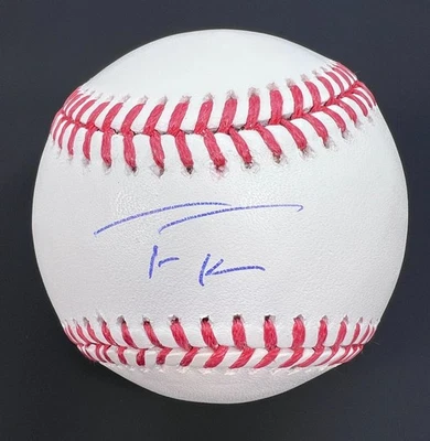 Trea Turner Autograph - Signed Official Rawlings MLB Baseball Beckett BAS Holo - Image 1 of 4