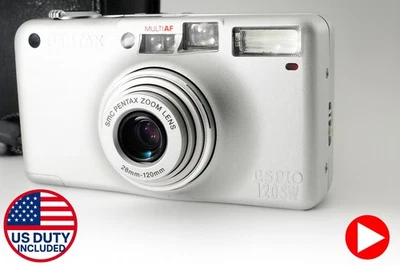 [Beste Mint W / Hülle ] Pentax Espio 120SW Punkt & Shoot 35mm Film Kamera Aus - Bild 1 von 4