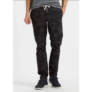 Vuori Ripstop Kletterhose Kordelzug Slim Fit Camouflage schwarz grau Größe L - Bild 1 von 13