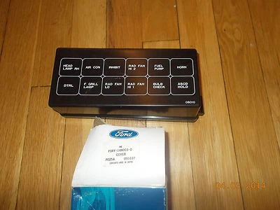 全新 原始设备制造商 1993 年 1994 水星 VILLAGER 熔断器连接器盖 F3XY-14N003-D — 第 1/2 张图片