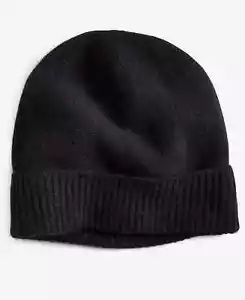 Charter Club Cashmere Cuffed Beanie Black ONE SIZE - Picture 1 of 1