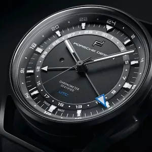Porsche Design 1919 Globetimer UTC Black 6023.4.02.005.07.2 Automatik Herrenuhr - Bild 1 von 23
