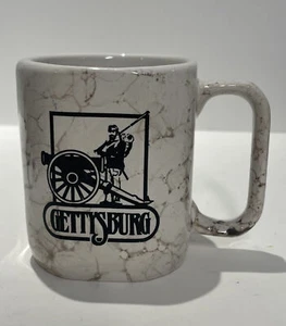 Coffee Mug Cup Glass Heavy Gettysburg Rounded Edges Square Shape - Picture 1 of 10