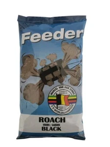 1 kg VAN DEN EYNDE FEEDER alimento Gardon Black Groundbait comida de pesca competición - Imagen 1 de 1