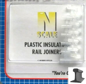 Atlas N Scale ~ New 2025 ~ Code 80 ~ Track Insulated Rail Joiners 24 Pcs ~ 2538 - Picture 1 of 2