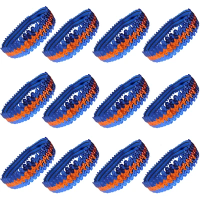12 1" Stretch Sequin Headbands TEAM SETS Softball Dance Sports Wholesale - Image 1 of 4