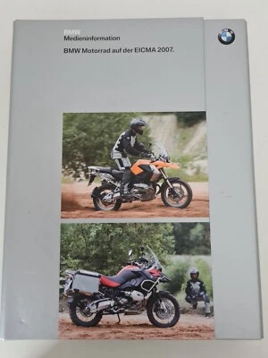BMW Motorrad - BMW Presse-Mappe Text Fotos CD - BMW auf der EICMA 2007. (AU2910) - Bild 1 von 4