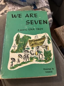 We Are Seven 1957 first edition Una Troy HB/DJ - Picture 1 of 6