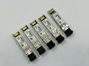 5x Cisco SFP-10G-SR 10GbE SFP+ Transceivers - Picture 1 of 2