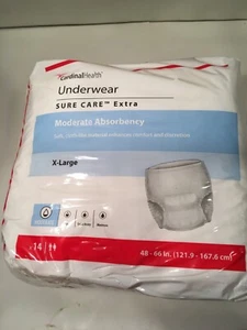 Protective Underwear, Cardinal Health, X-Large, 14 count per pack, Adult Diaper - Picture 1 of 6