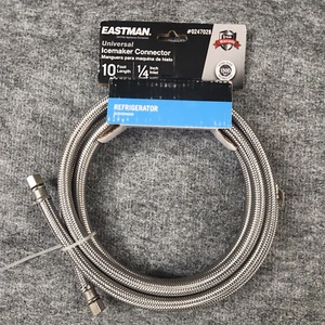 Eastman Ice Maker Connector 10 ft  Length 1/4" 0.25 inches Inlet Brand New - Picture 1 of 4