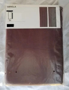 IKEA Sanela VELVET Drapes CURTAINS 2 Panels 98" Long ALL COLORS Dramatic Classic - Picture 1 of 23