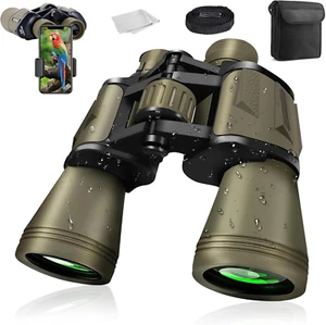 Binocolo per Adulti 20x50 Con Smartphone Adapte HD Con Obiettivo FMC LensPotente - Foto 1 di 7