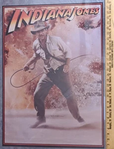 1981 Indiana Jones Raiders of the Lost Ark 21x28 Poster Sales Corp of America - Picture 1 of 4